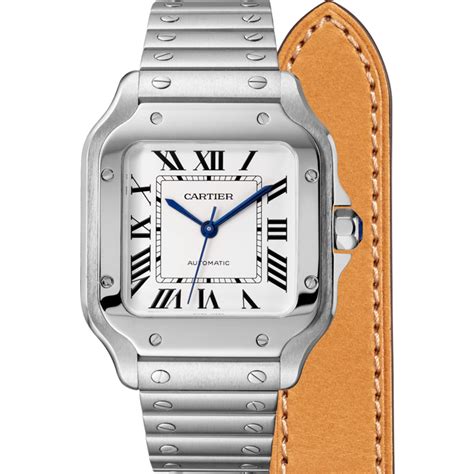 cartier santos watch value.